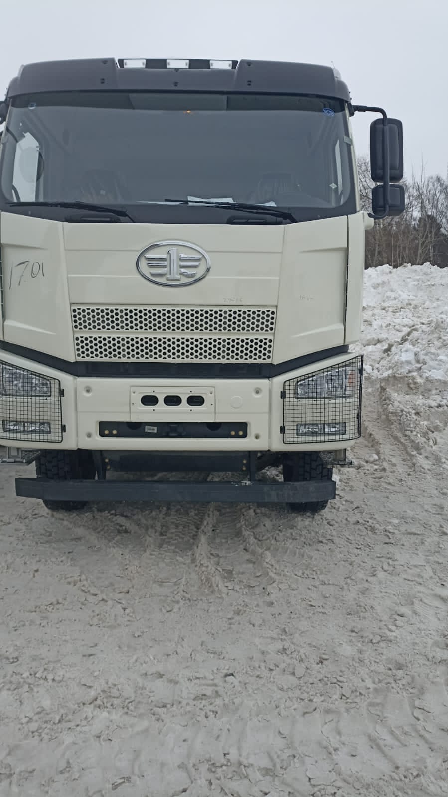 FAW 6x4 с высоким кузовом